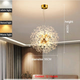 Modern Dandelion LED Lighting Pendant Lights Living Room