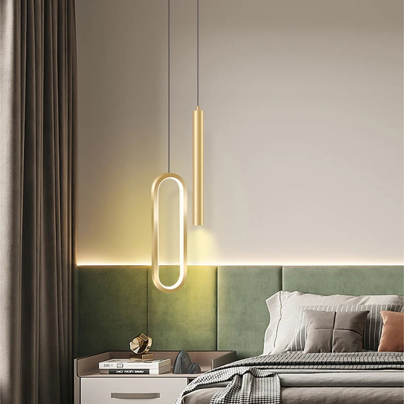 Nordic LED Pendant Light Hanging Lamps Interior Lighting Home