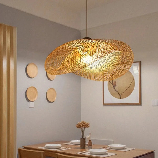Bamboo Weaving Chandelier