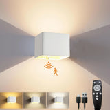 Wireless Rechargeable Battery-Powered Wall Light With Motion Sensor And