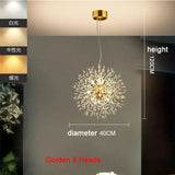 Modern Dandelion LED Lighting Pendant Lights Living Room
