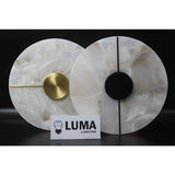 Modern Luxury Creative Natural Marble Copper Wall Light
