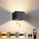 Wireless Rechargeable Battery-Powered Wall Light With Motion Sensor And