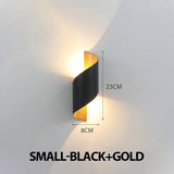 Spiral Design LED Wall Lamp 10W Indoor Wall Lights