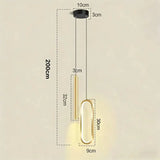 Nordic LED Pendant Light Hanging Lamps Interior Lighting Home