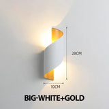 Spiral Design LED Wall Lamp 10W Indoor Wall Lights