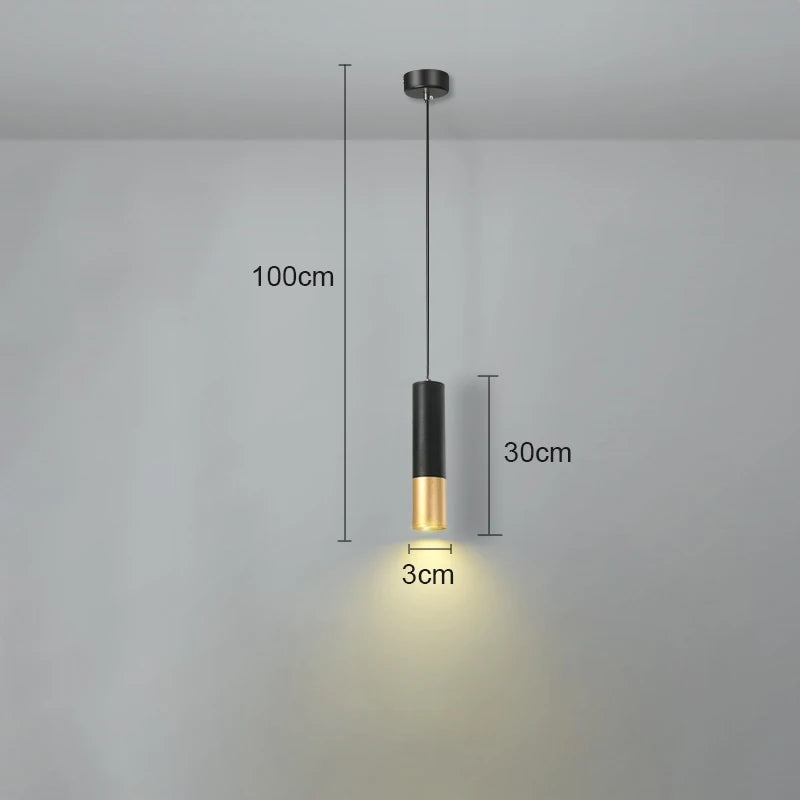 Nordic LED Pendant Light Hanging Lamps Interior Lighting Home