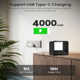 Wireless Rechargeable Battery-Powered Wall Light With Motion Sensor And