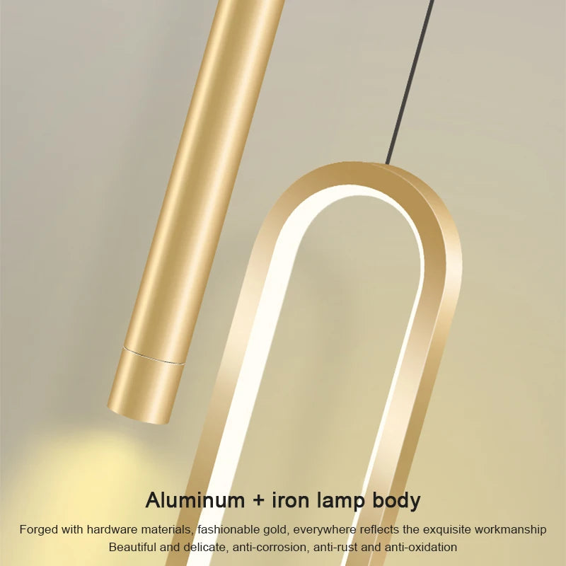 Nordic LED Pendant Light Hanging Lamps Interior Lighting Home