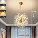 Modern Dandelion LED Lighting Pendant Lights Living Room