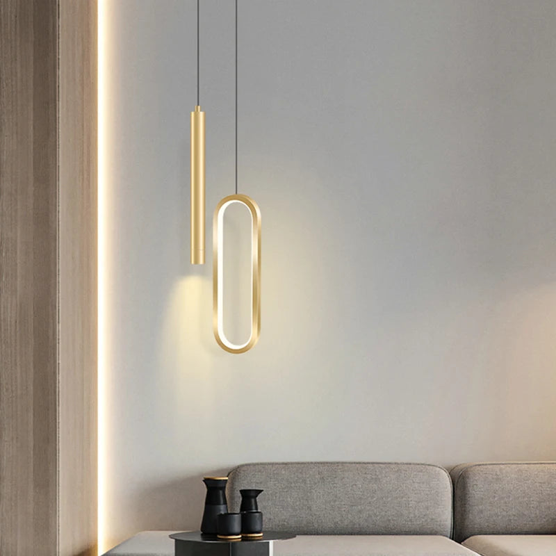 Nordic LED Pendant Light Hanging Lamps Interior Lighting Home