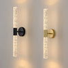 Nordic Bubbles Crystal Rod LED Wall Lamp