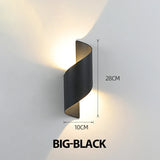 Spiral Design LED Wall Lamp 10W Indoor Wall Lights