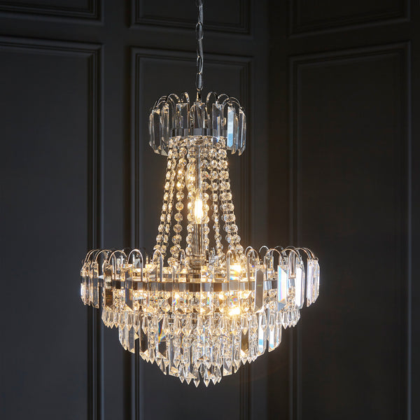 Jayla 6-Light Crystal Chandelier