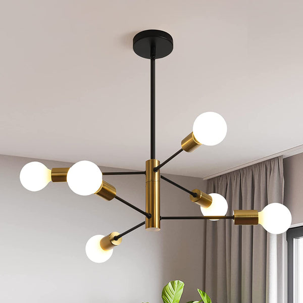 Cobina 6-Light Sputnik Chandelier